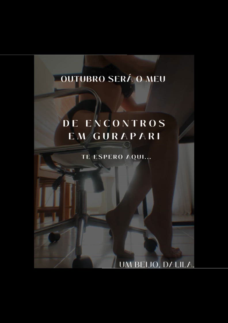 Vídeo Dalila Luna, Guarapari ES - Para os seletos, encontros inesquecíveis