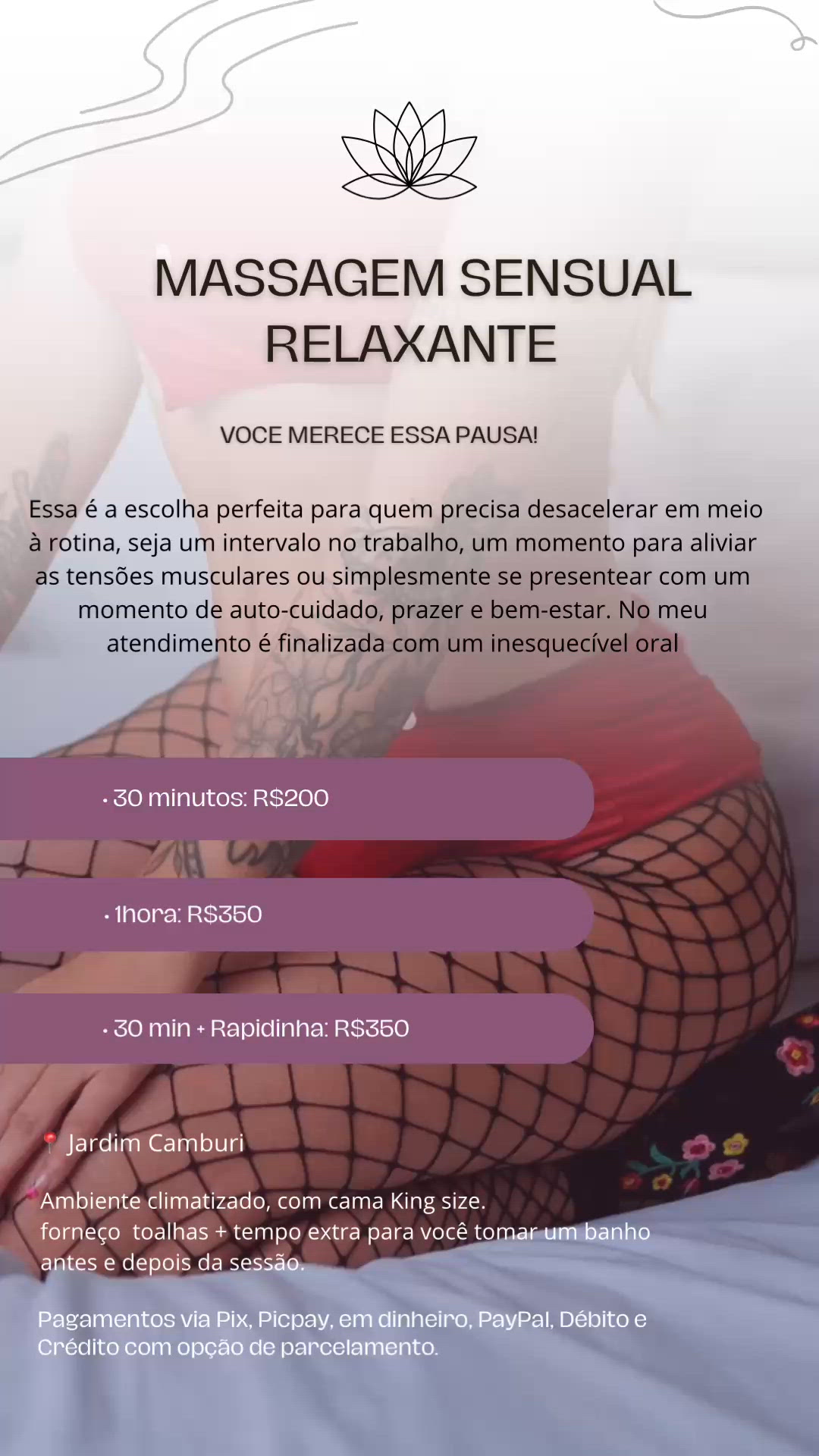Vídeo Manuele, Vitória ES - Presencial, virtual, com massagem e à casais