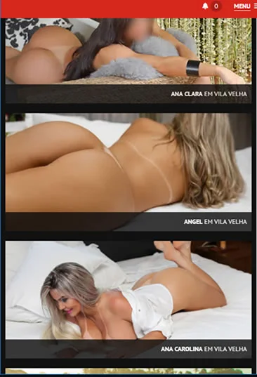 Anúncios acompanhantes em destaque
